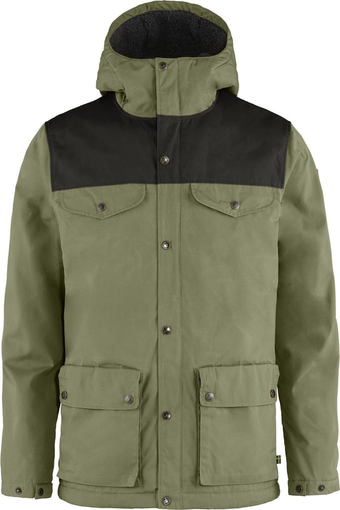 FJALLRAVEN Greenland winter jacket 87122 620 030 green dark grey M
