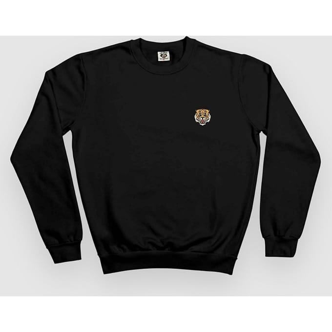 The Dudes Solo Tiger Classic Sweater zwart