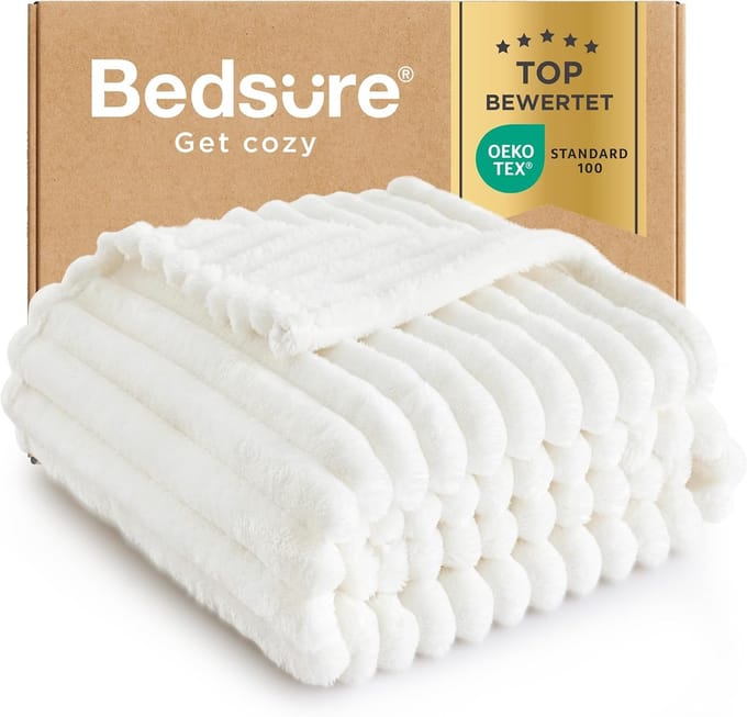 Fleece Blanket - Soft Plaid - Heated Blanket - {size} - Warmte