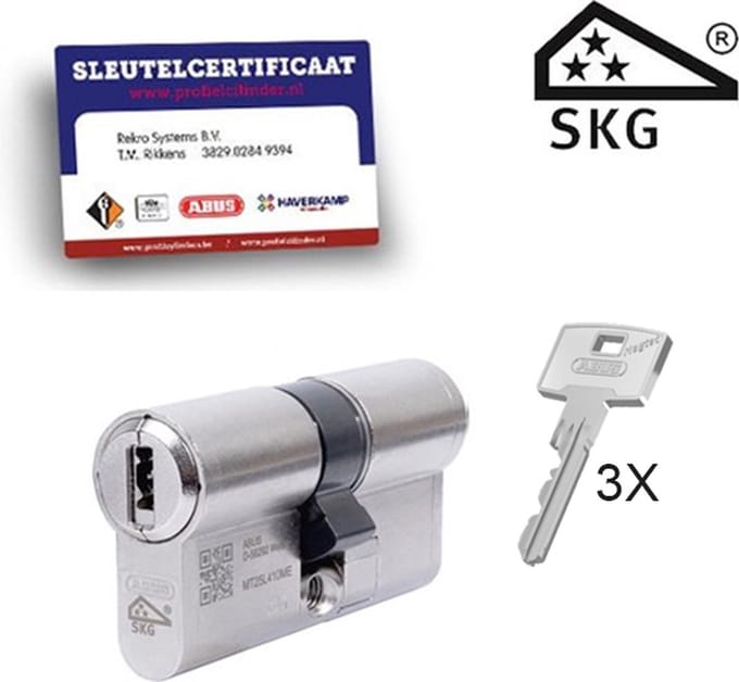 Pfaffenhain Magtec 1500 SKG3 - certificaat cilinderslot - dubbele cilinder - 30/30