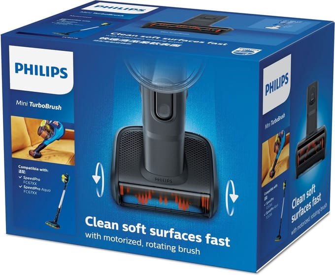 Philips Turbo-miniborstel FC8079/01 voor Philips SpeedPro