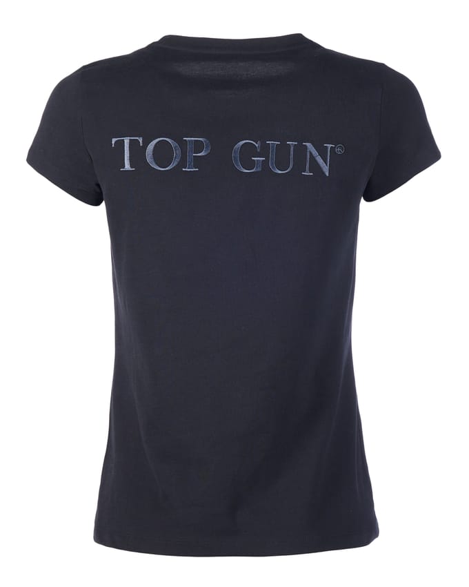 Top Gun T-shirt TG22018 met geborduurd logo