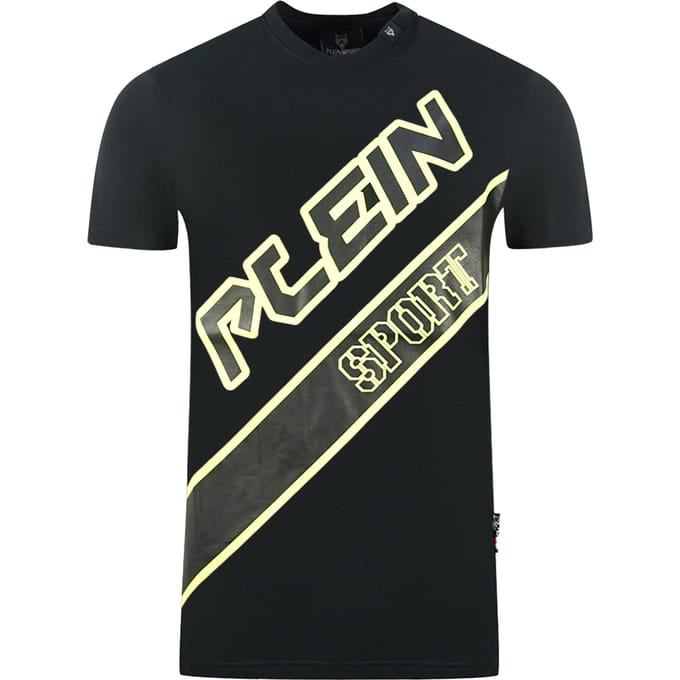 Plein Sport Large Logo Black T-Shirt