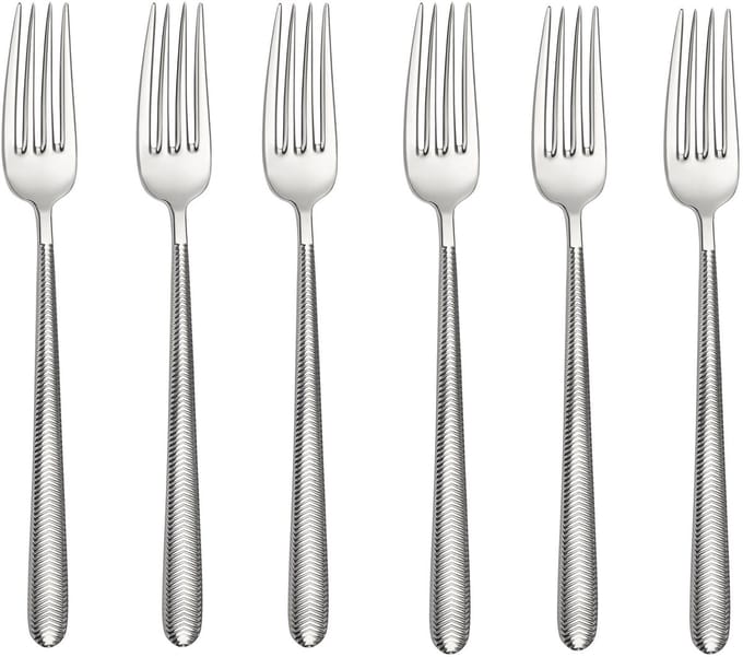 Bonna Tafelvork - Illusion - RVS - 19.7 cm - set van 6