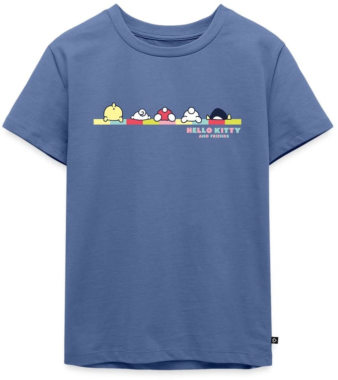 Hello Kitty En Vrienden Achterste Premium T Shirt Kinderen
