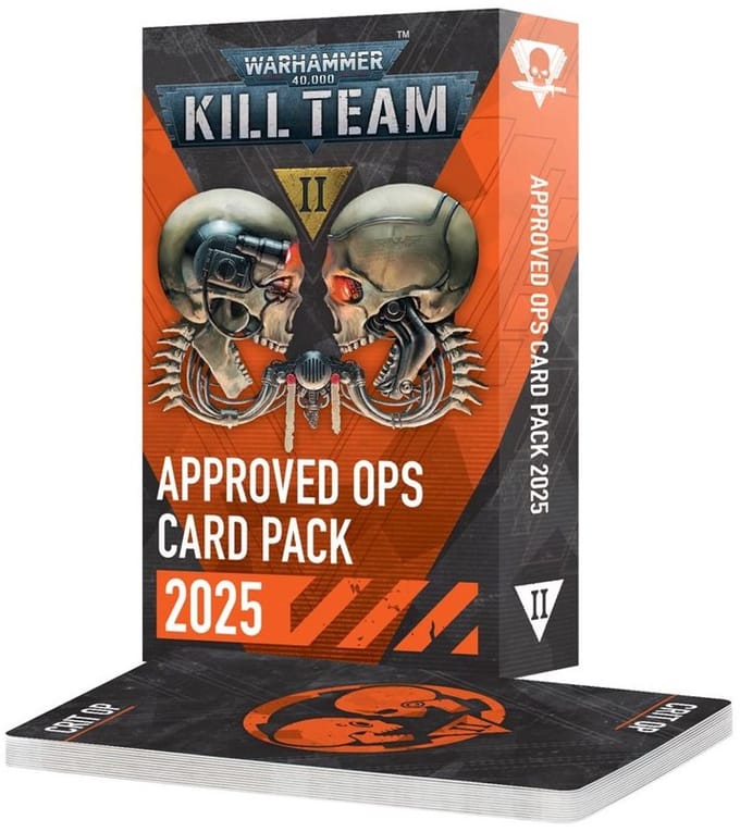 Warhammer 40K - Kill Team - Approved Ops Card Pack 2025 (102-63)