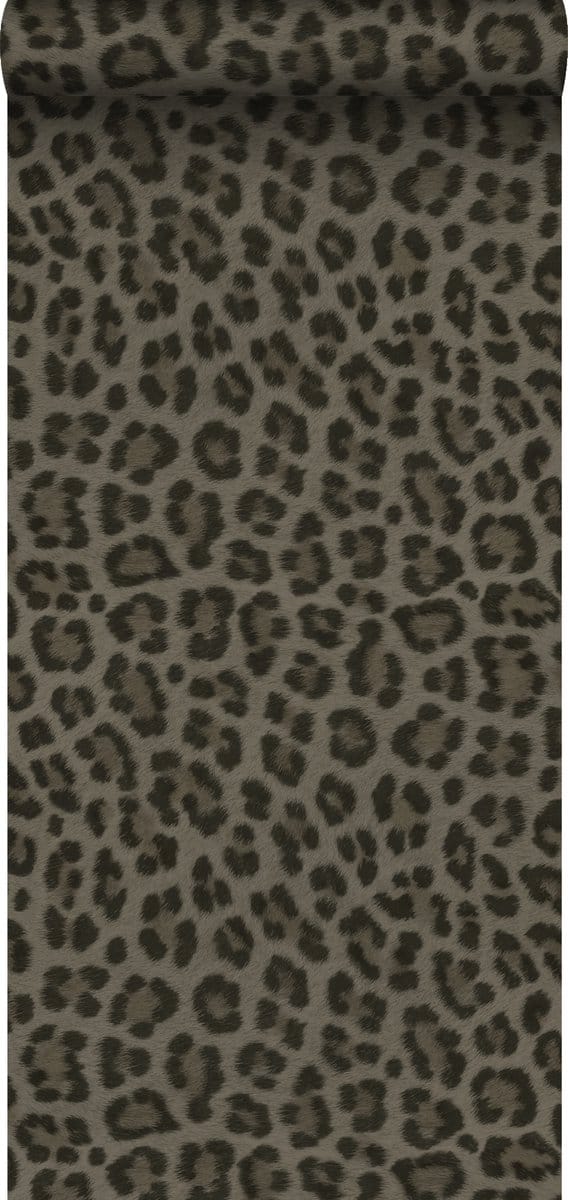 Origin Wallcoverings behang panterprint taupe - 53 cm x 10.05 m - 347802