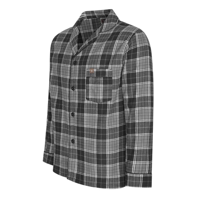 Cappuccino Italia - Heren Pyjama Alba Pyjama - Zwart - Maat M