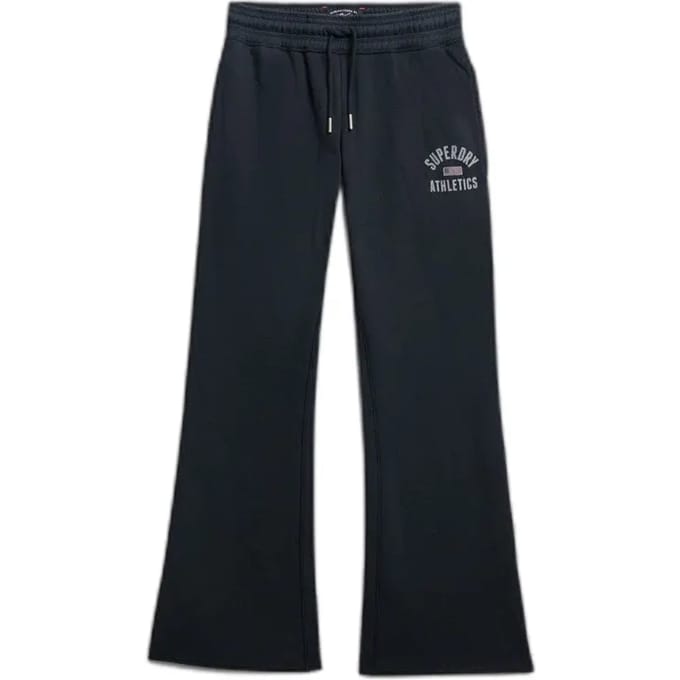 Superdry Athletic Print Flare Joggingbroek Blauw Grootte: 38