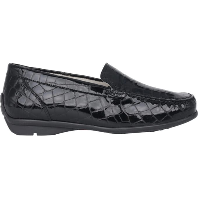 Waldläufer Harriet - dames moccasin - Zwart - maat 35 (EU) 2.5 (UK)