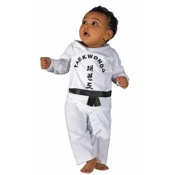 Baby romper Kwon weiß Taekwondo