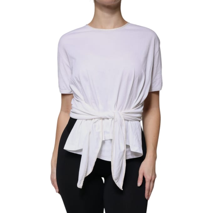 Tiewaist Korte Mouwen Top
