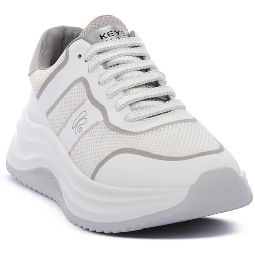 Lage Sneakers Keys WHITE GREY