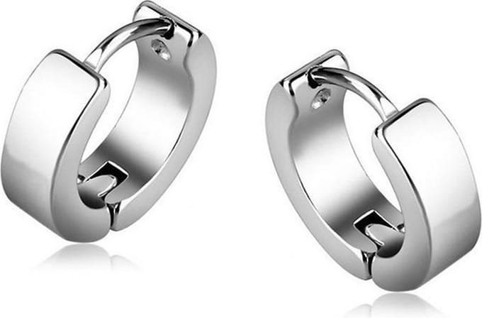 Stalen Oorringen – Heren Oorbellen – 20mm