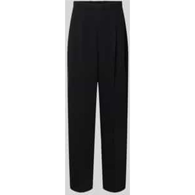 wide fit broek met bandplooien en met scheerwol model 'FEDIX'