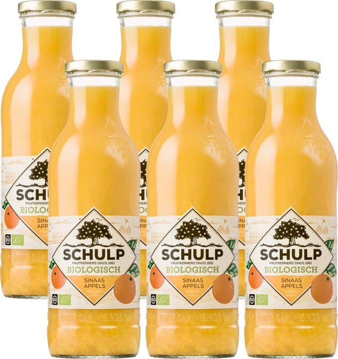 Schulp Sinaasappelsap Biologisch Voordeelverpakking