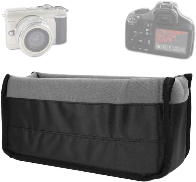 Verstelbare en Dikke Shockproof Camera Tas met Waterdichte Bescherming voor DSLR en Lenzen