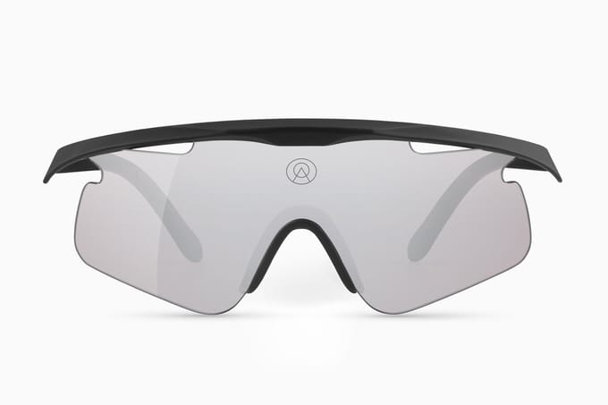 Fietsbril Alba Optics - MANTRA BLACK VZUM ALU