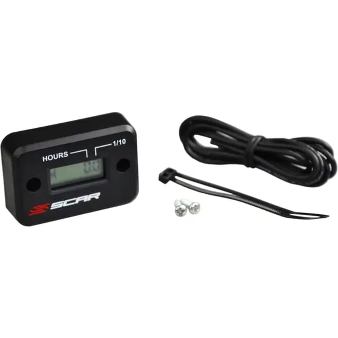 Wired Motoruurmeter met Velcro Scar