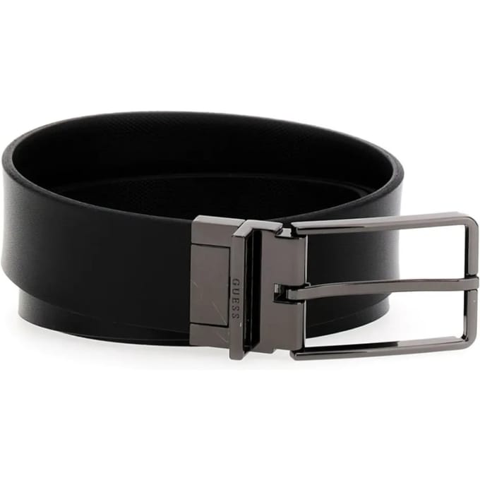 Mannenriem Guess bm7849p5435-bla Zwart