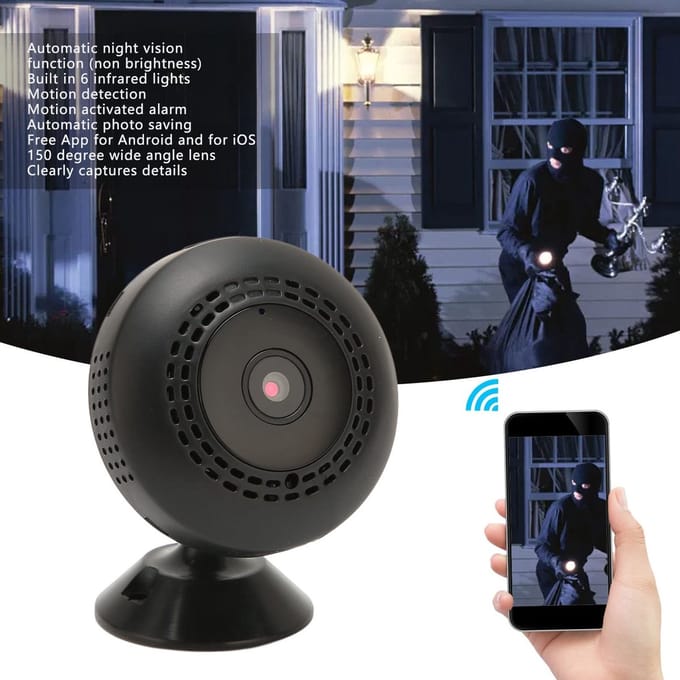 Dailygoody - Draadloze Wifi Camera - Beveiligingscamera met