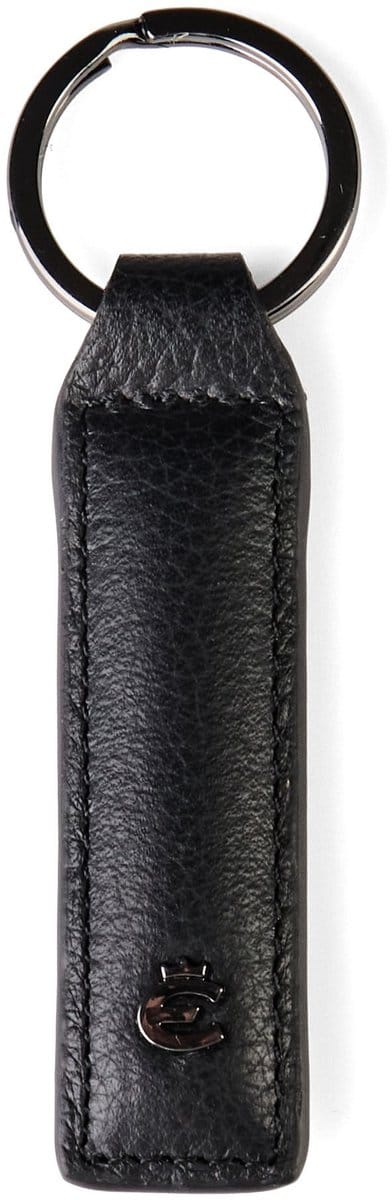 Esquire Houston Sleutelhanger Leer 10.5 cm - schwarz
