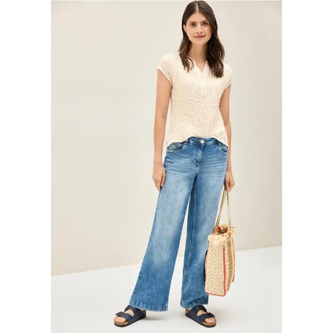 Gestructureerde blouse