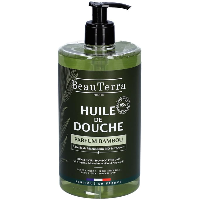 BeauTerra Douche Olie - Bamboe 750 Badolie