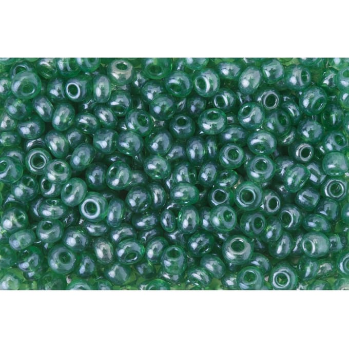 Rocailles "Rainbow" - Fern Green