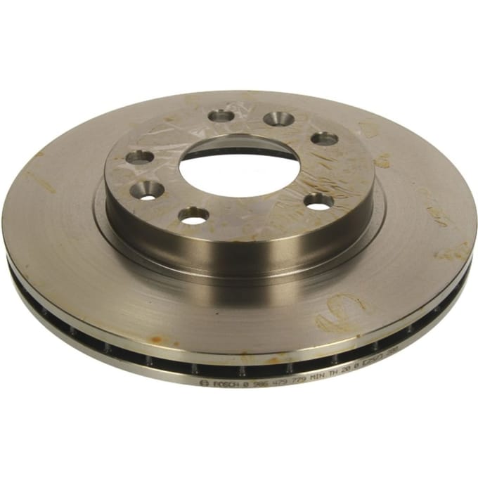 Remschijf BOSCH 0 986 479 779 voorkant, geventileerd, sterk gecarboniseerd, 1 Stuk