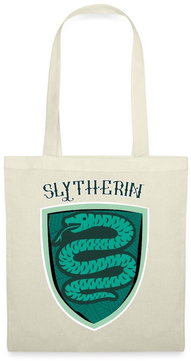 Harry Potter Slytherin Logo small Tas Van Stof Schoudertas