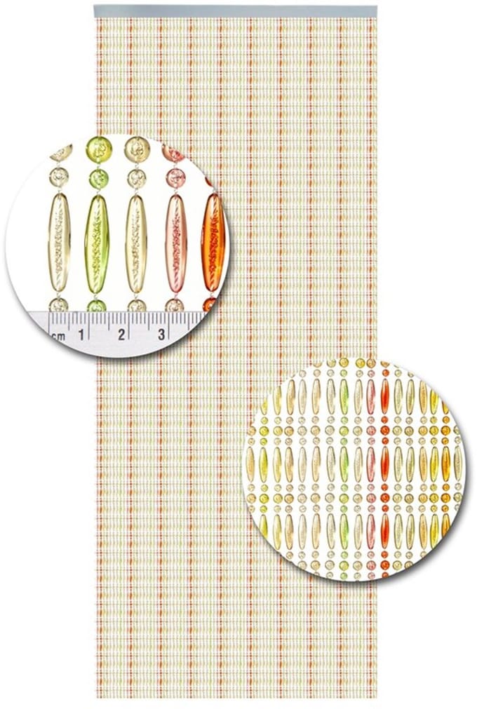 Vliegengordijnen Expert Kralen Kleurenmix  100 x 240 cm