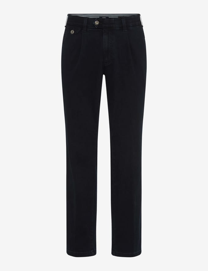 Eurex by Brax Heren   Style FRED, denim donkerblauw, maat 25U