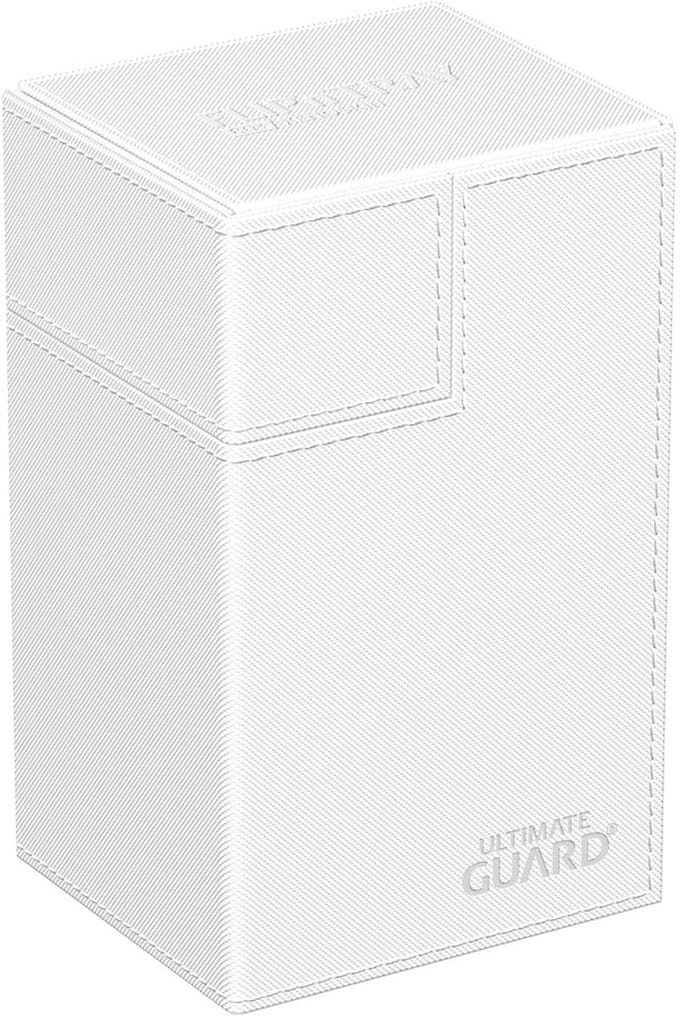 Ultimate Guard Ultimate Guard Flip'n'Tray 80+ Xenoskin - White Card Boxes