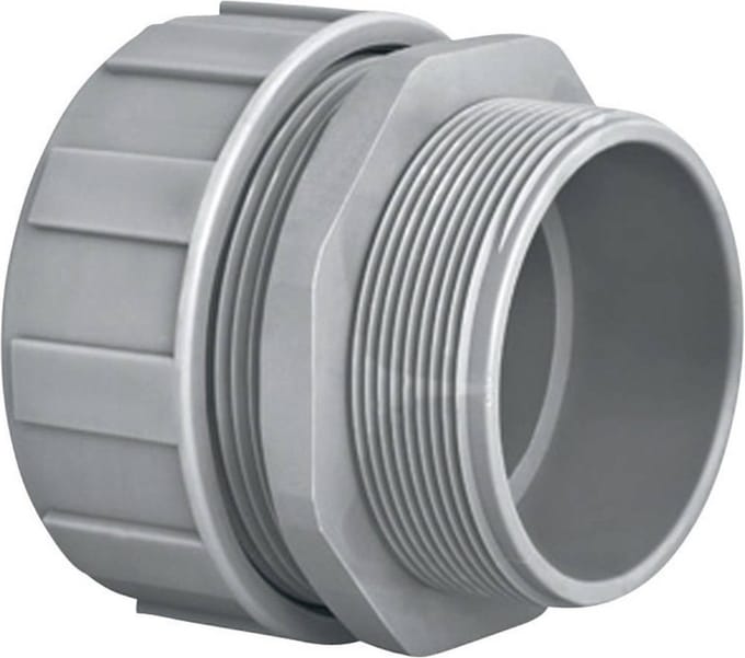 HellermannTyton 166-40715 PSR20-S-M20 Slangbevestiging Grijs M20 16 mm Recht 1 stuk(s)