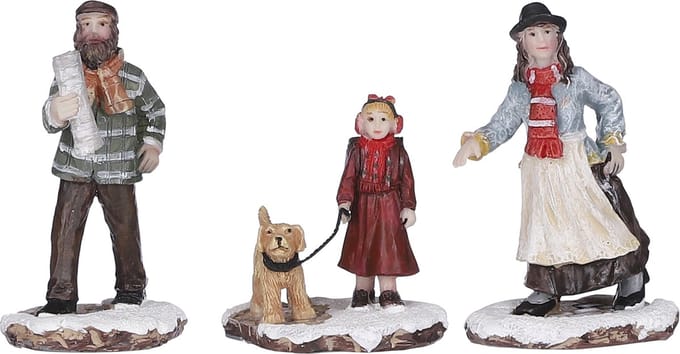 Luville - Passengers 3 pieces - Kersthuisjes & Kerstdorpen