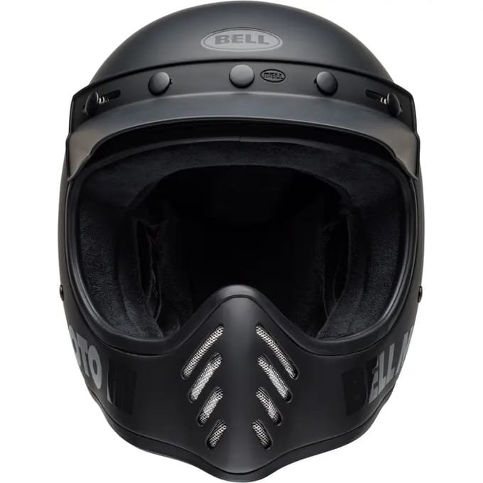 Bell Moto-3 Classic Solid Blackout Integraalhelm - Helm