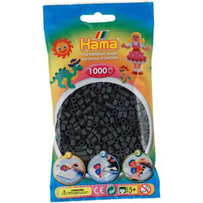 Hama Ironing beads-dark Grijs (071) 1000pcs.