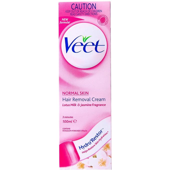 Veet Haarverwijderingscr&egrave;me Normale huid 100 ml