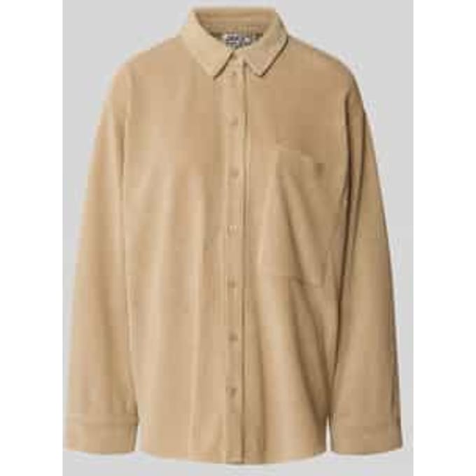 Overhemdblouse met knoopsluiting