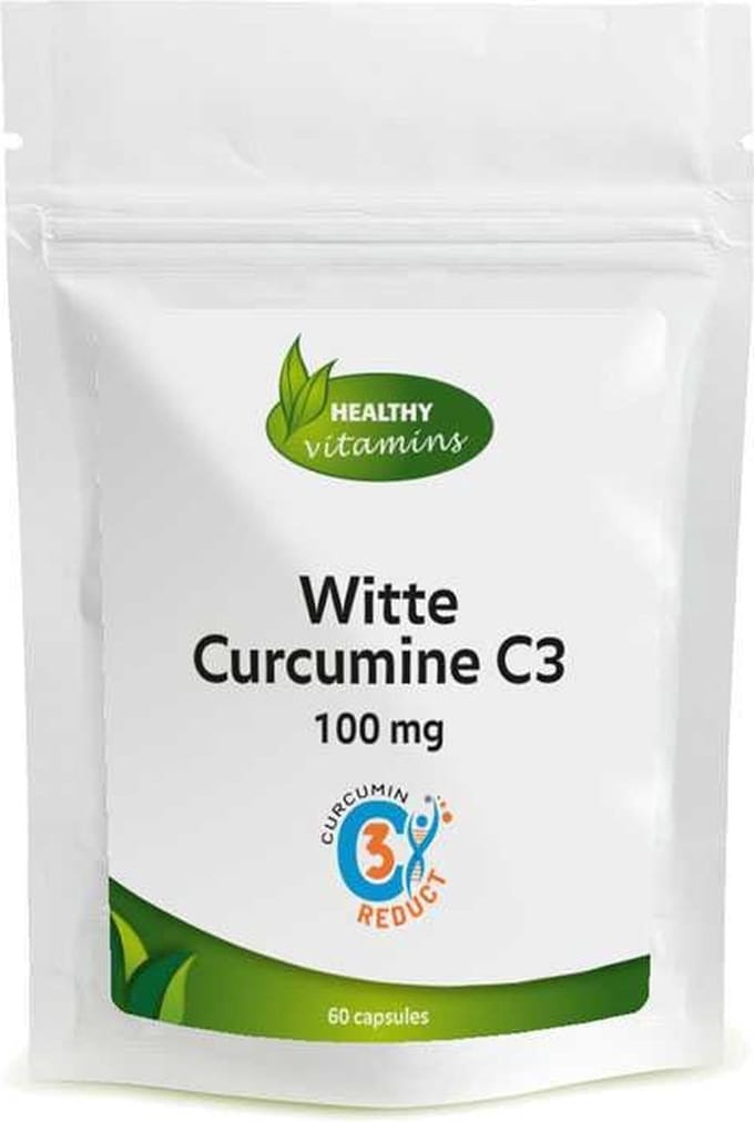 Witte Curcumine C3 | 60 capsules | Curcumin C3 Reduct®