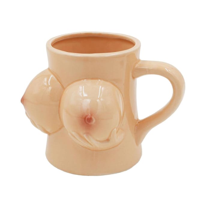 Erotisch Geschenk - Mok met Borsten