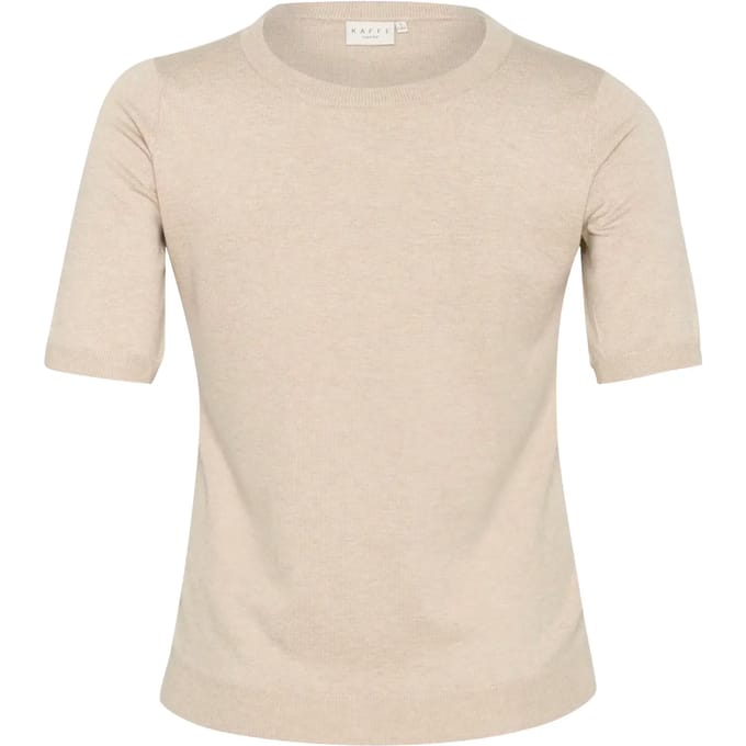Dames tricot T-shirt KAFFE Curve Lizzy