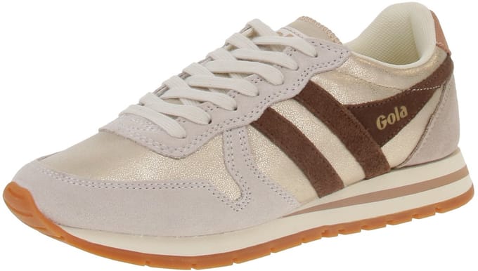 Gola Daytona Blaze - Damessneaker - Goud-Donkerbruin-Cameo