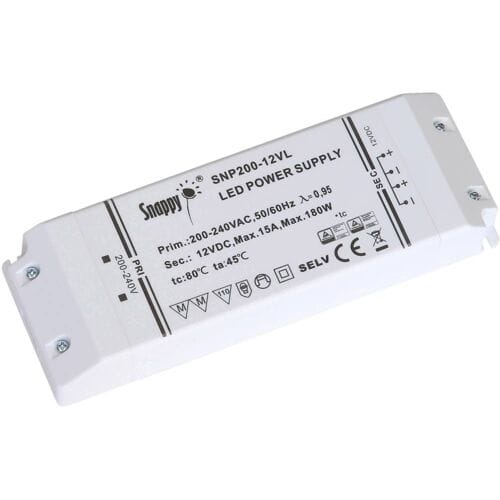Dehner Elektronik LED 24V200W-MM-EU LED-transformator, LED-driver Constante spanning 200 W 8.3 A 24 V/DC Geschikt voor meubels 1 stuk(s)