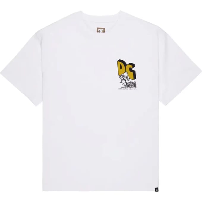 Dc Shoes Anodized T-shirt Met Korte Mouwen Wit M Man