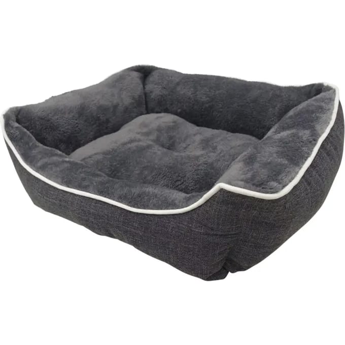 Klassiek vierkant comfort hondenbed Nobby Pet Arno