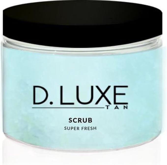 D.Luxe Tan Olie Vrije Scrub 'Super Fresh'