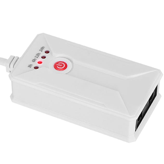 Aquarium Tijdschakelaar Standaard Intelligente Loop Multi-Segment Timer  (ZYT21 MultiSegment TimerWit ) white