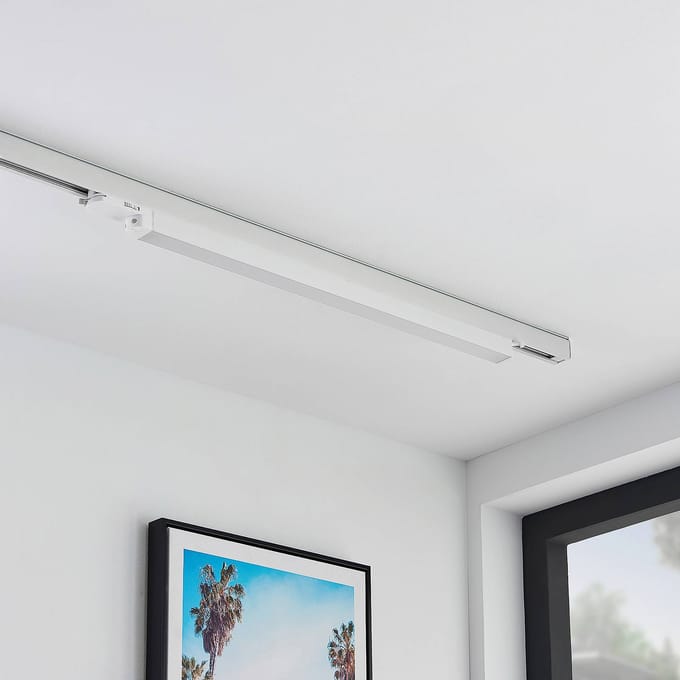 Arcchio - railverlichting - Aluminium, kunststof - H: 5.2 cm - wit (RAL 9010)